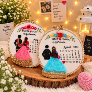 Handmade Personalised Embroidery Hoop