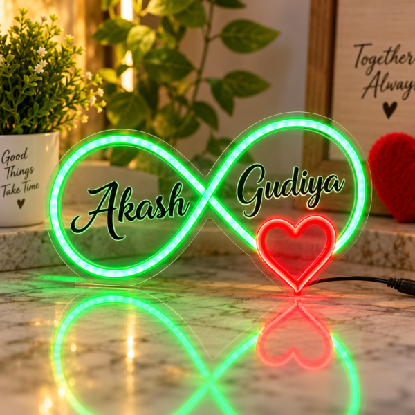 ChatGPT Image Sep 9, 2026, 05_06_14 PM Infinity Neon sign with Couple Name
