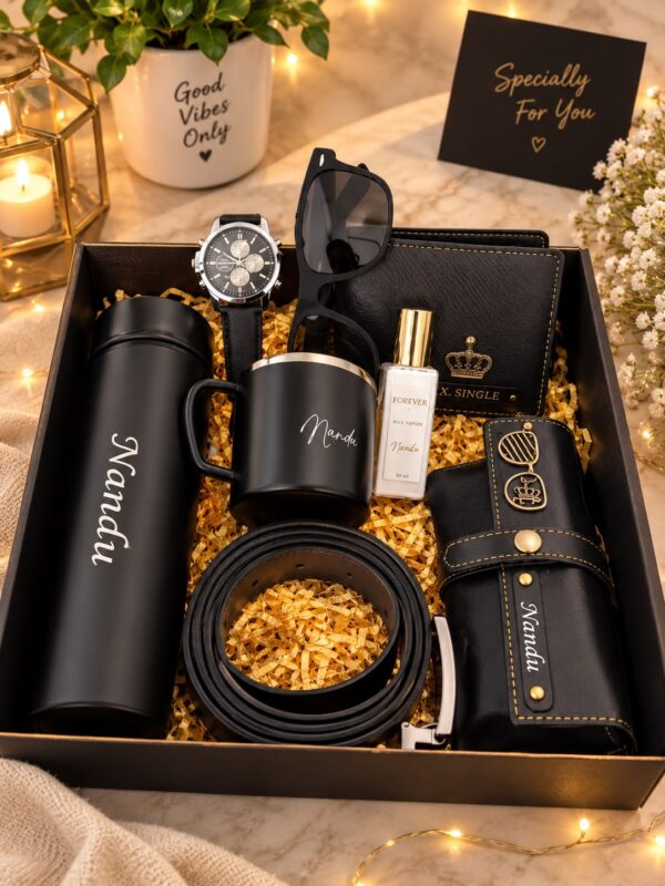 9 Gifts in One Hamper for Him