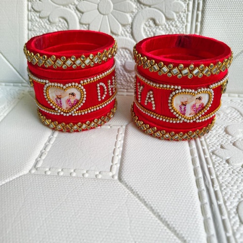Handcrafted thread bangles – vibrant, lightweight, and perfect for any occasion!