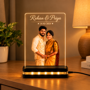 Photo acrylic tabletop frame- 8 inches