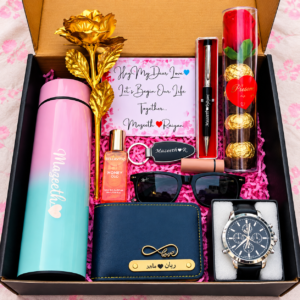 11 gifts Adorable Hamper for him- Customized