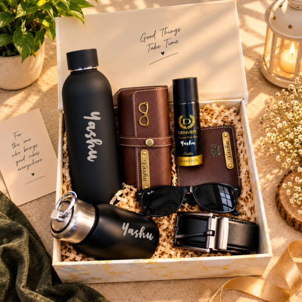Personalized Menβs Gift Hamper π Premium Menβs Personalized Gift Hamper