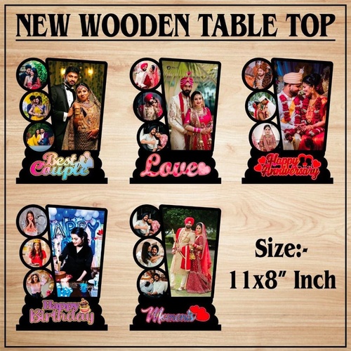 wooden_table_top_500x500 11*8 inches Couple Photo standy